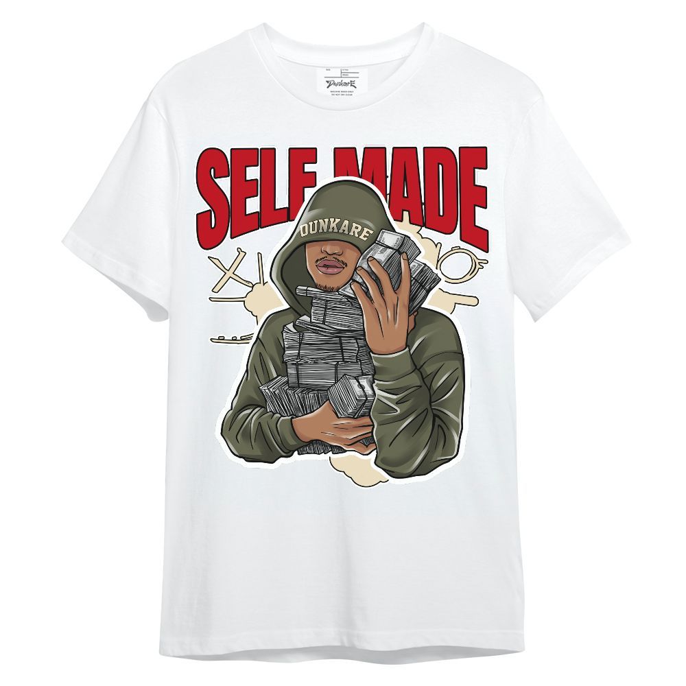 Shirt To Match Low OG Medium Olive 1s - Selfmade Unique Unisex Shirt