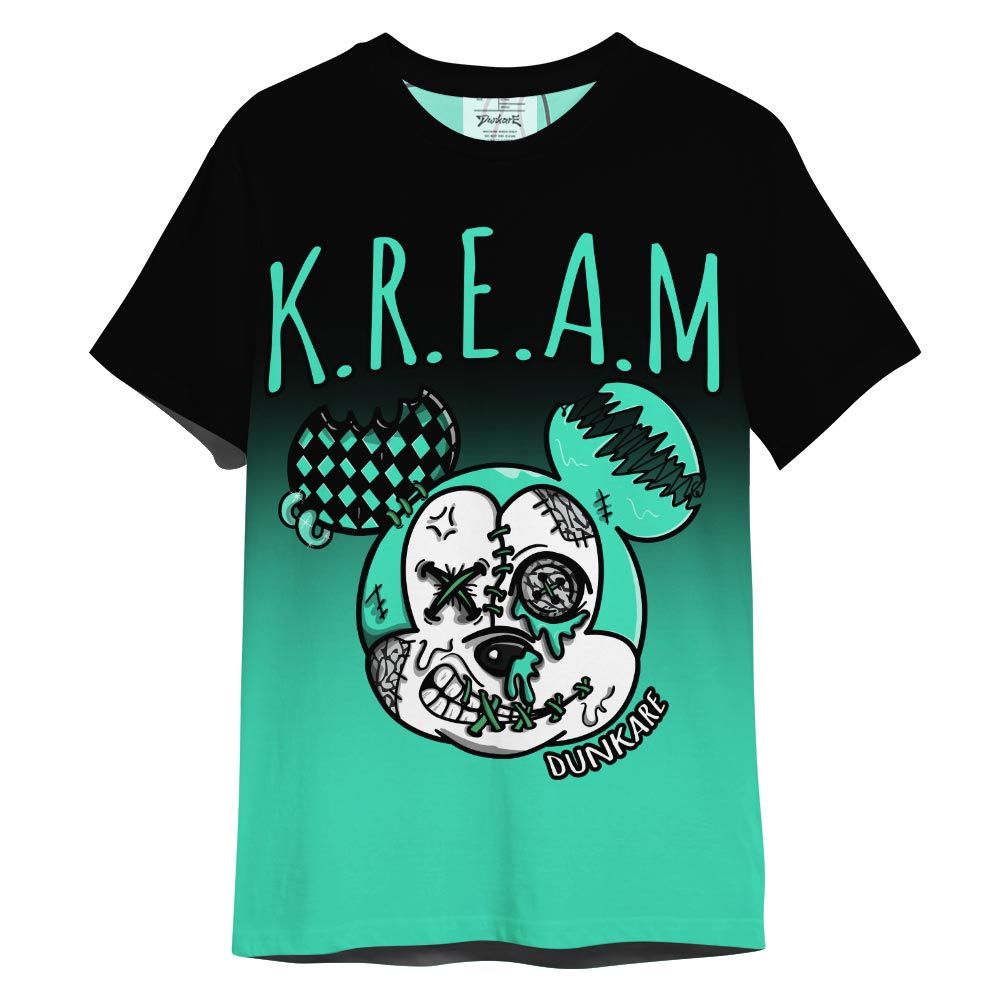 Shirt To Match Shirt Streetwear Kream Dripping, 3 Green Glow T-- To Match Sneaker Black Green Glow 3s Graphic Tee NCT