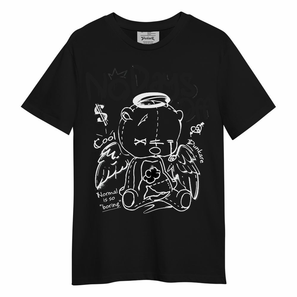 Shirt To Match Black Cat 3s - No Days Off Unisex Shirt