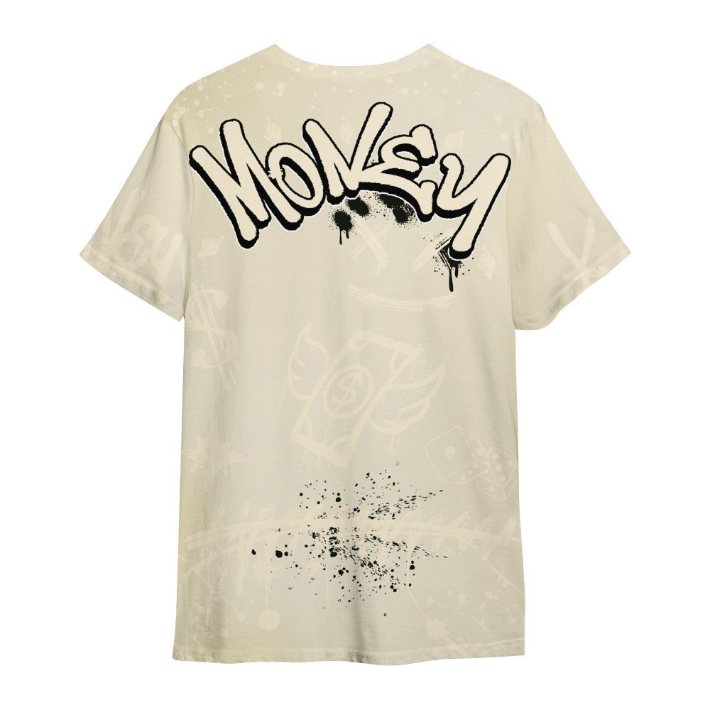 Shirt To Match Retro Low OG Nitro 1s - Everybody Paid In Full Crayon All Over Print