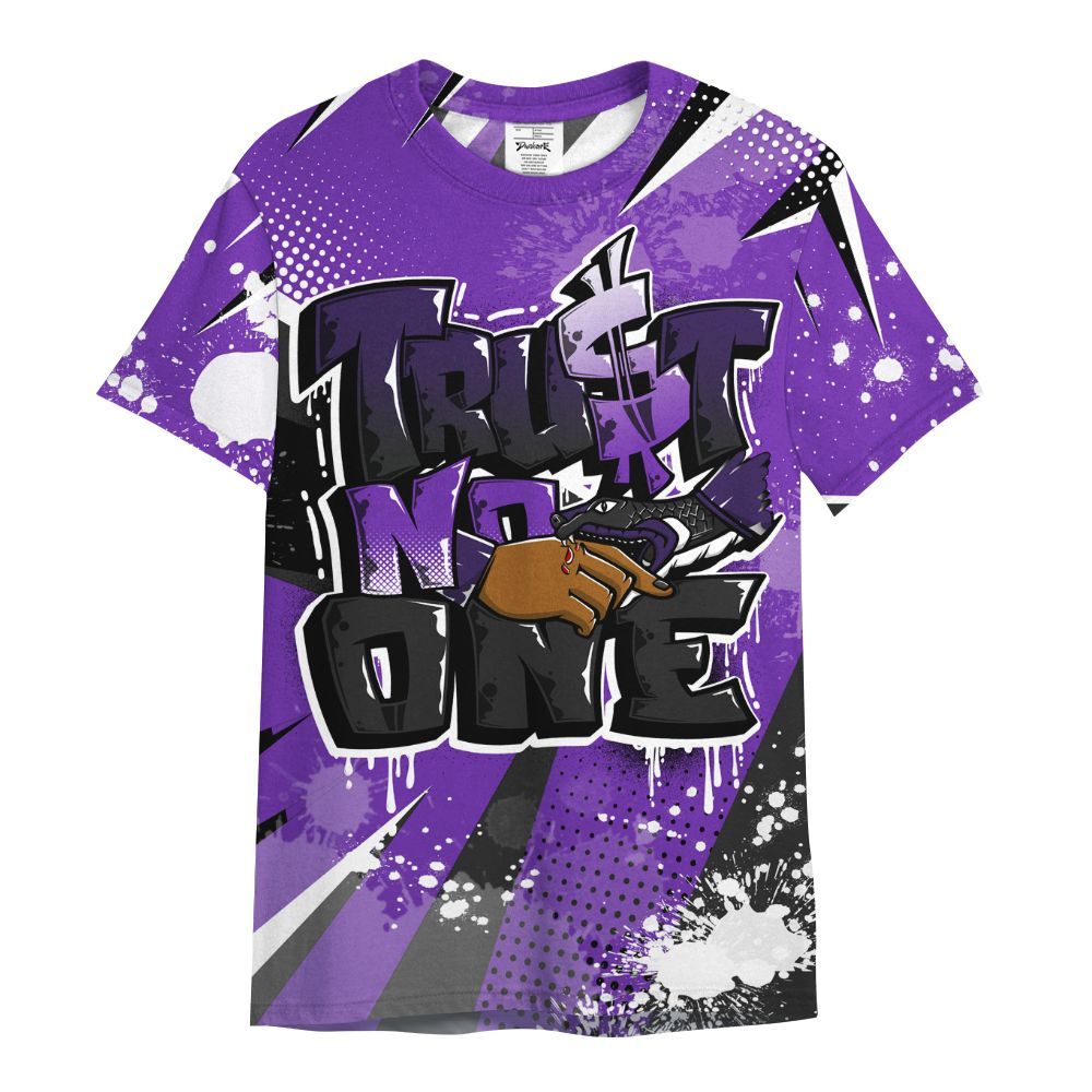 Shirt To Match Kobe 9 Elite Low Moonwalker - Poly Trust No One Dripping All Over Print