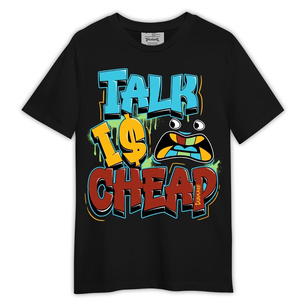 Shirt To Match SB Dunk Di'Orr Greenwood - Talk Is Cheap Shirt Outfit
