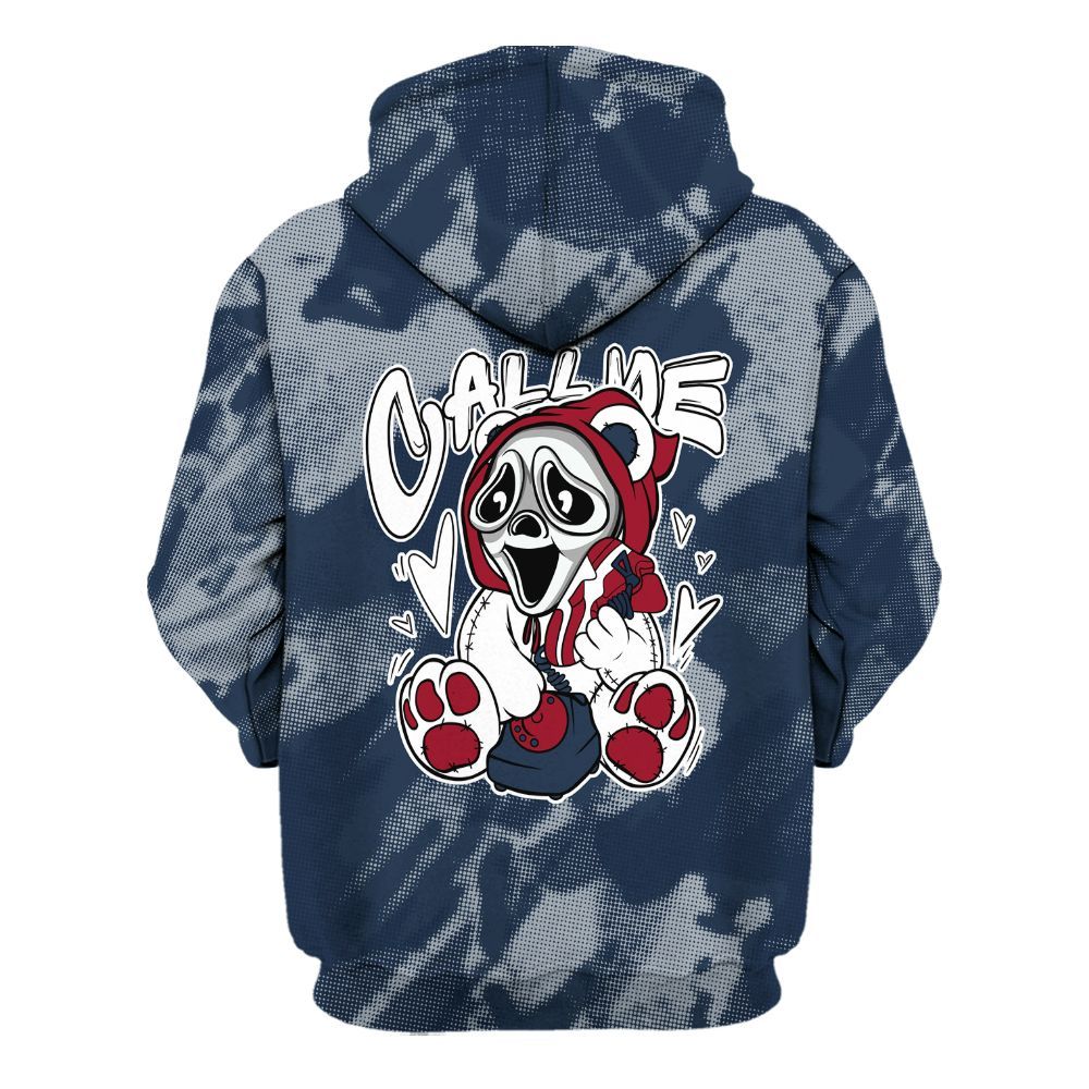 Hoodie To Match Retro Olympic 6s - Call Me Bear Abstract Halftone All Over Print