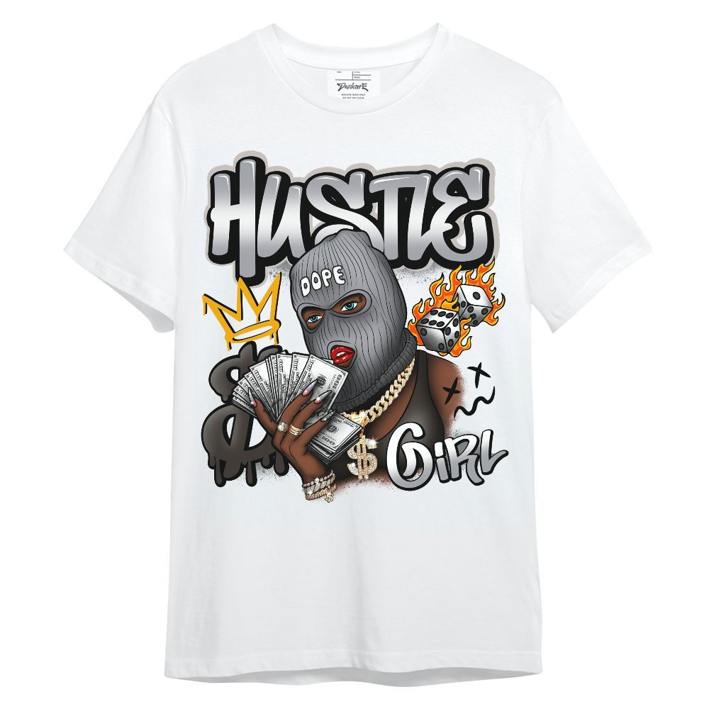 Shirt To Match Baroque Brown 12s - Money Hustles Girl Streetwear Unisex Shirt