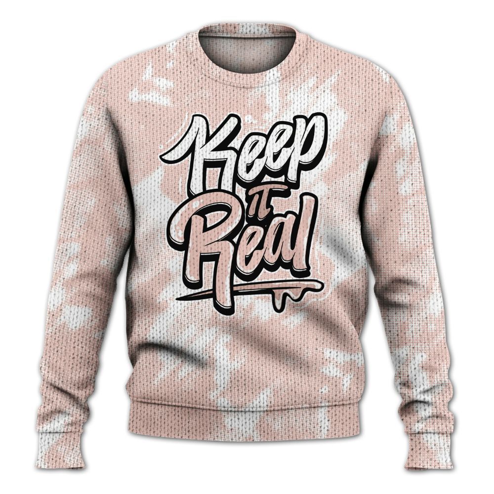 Knitted Sweater To Match Low Legend Pink 11s - Keeping It Reals Shirt Unisex Oufit