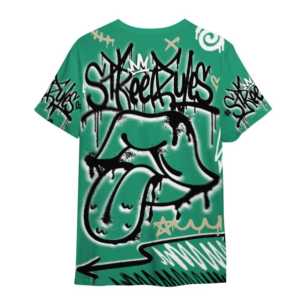 Shirt To Match Pine Green 4s - Break Rules Streetwear All Over Print