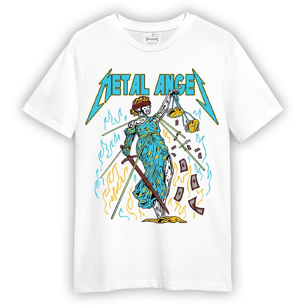 Shirt To Match SB Dunk Di'Orr Greenwood - Metal Angel Skeleton Shirt Unisex