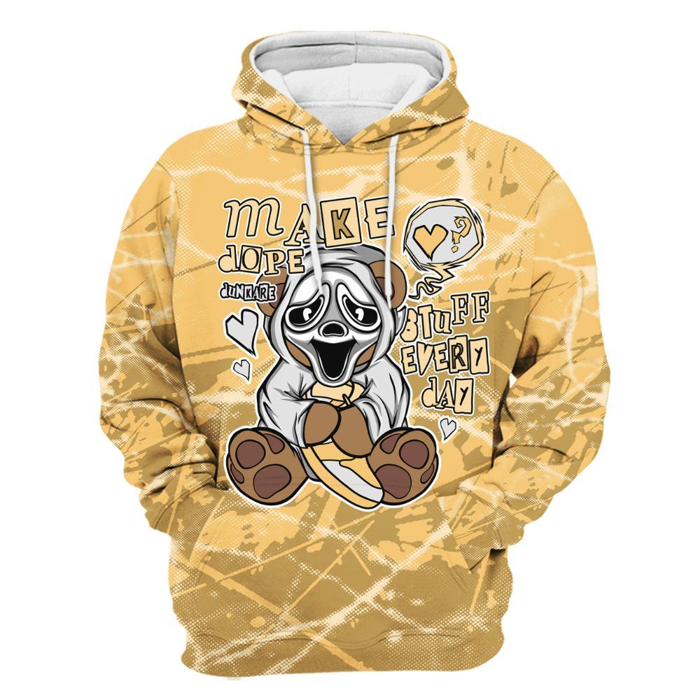 Hoodie To Match Craft Paris 6s - Make Dopes Bear Profound All Over Print