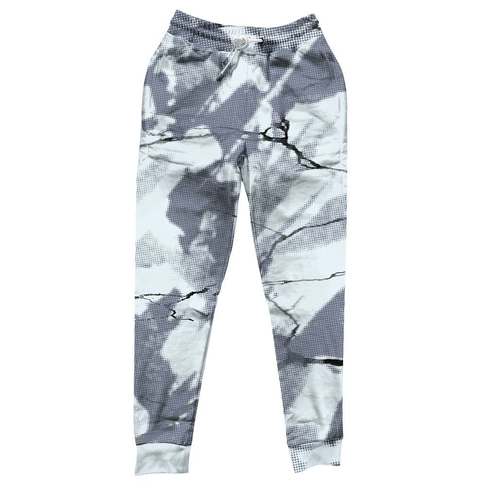 Sweatpant To Match Air Foamposite Jin Kazama - Abstract Halftone Graphic All Over Print