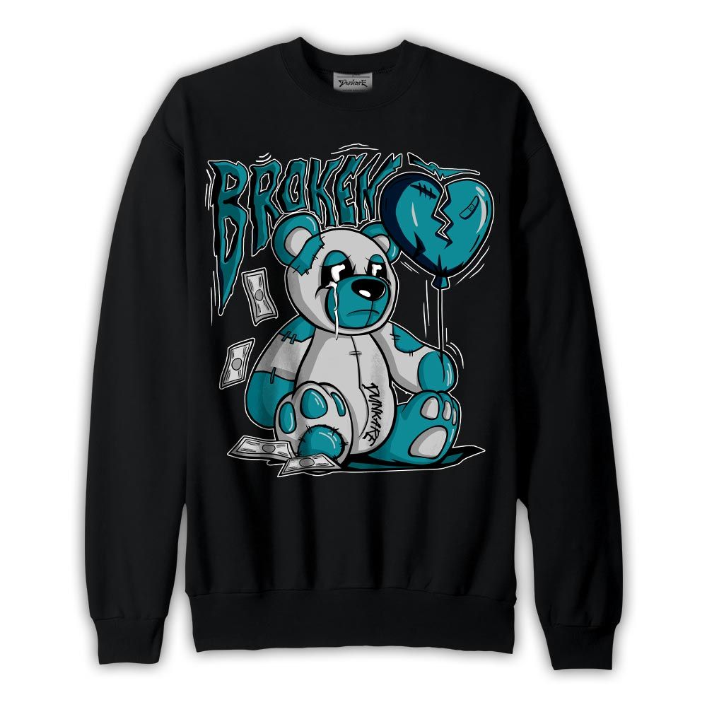 Sweatshirt To match Sweatshirt Broken Bear, Oxidized Green 4s Sweatshirt To Match Sneaker 2304 NCMD