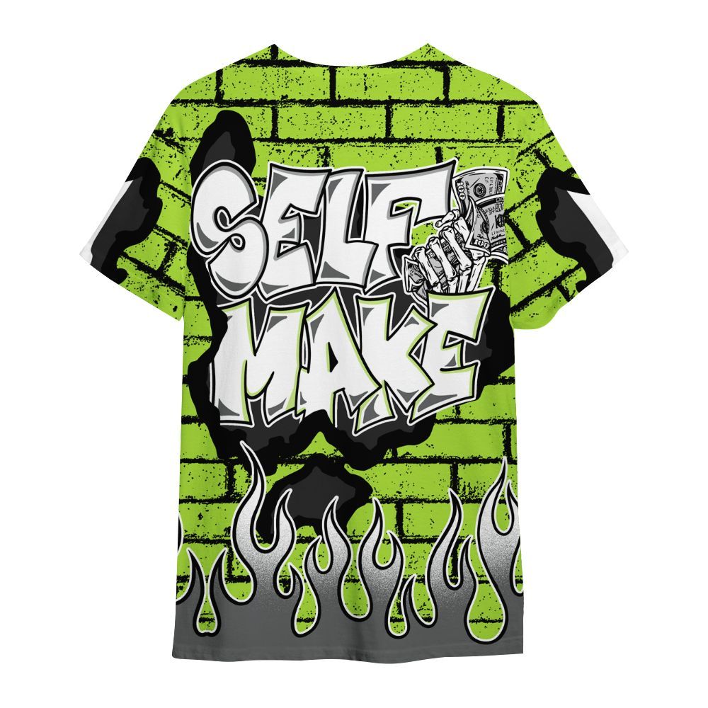 Shirt To Match Air Max 95 Neon - Self Make Skeleton Crashed All Over Print