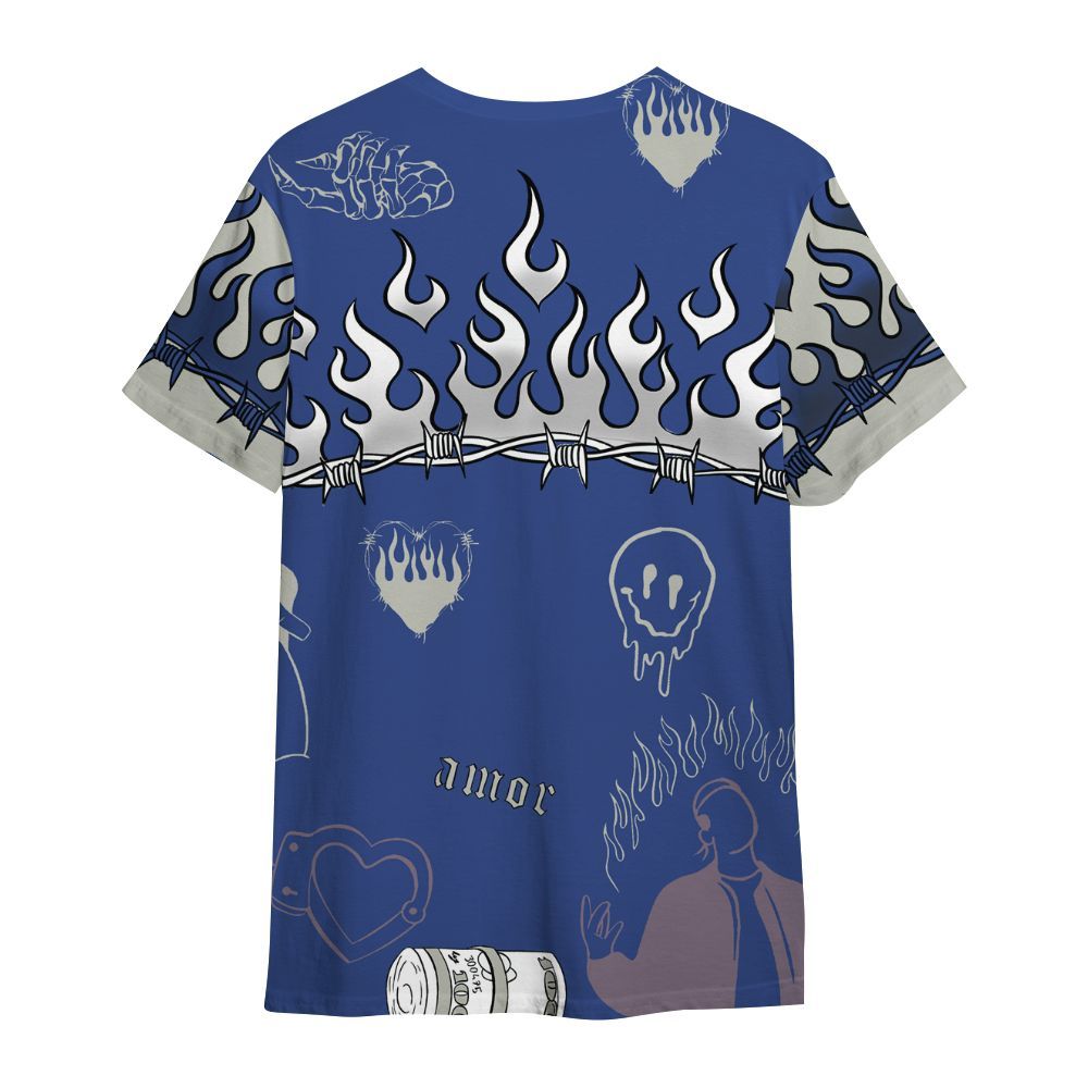 Shirt To Match Low OG Voodoo Alternate 1s - Snake Trust No One All Over Print