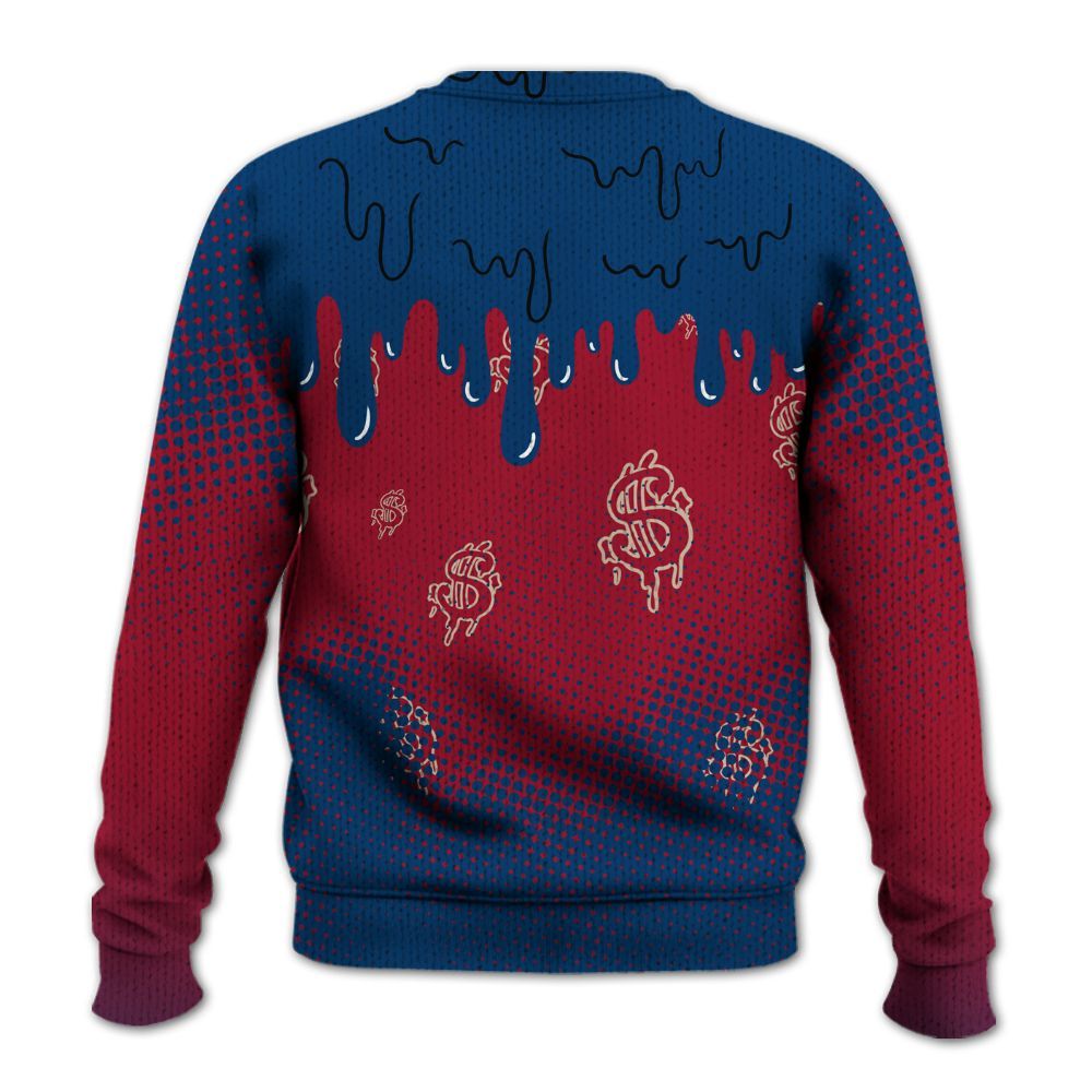 Knitted Sweater To Match Rare Air 4s - Loot Bear Unique Drip