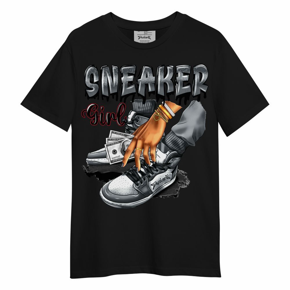 Shirt To Match Retro Fire Red 9s - SNEAKER Girl Money Drip Unisex Shirt