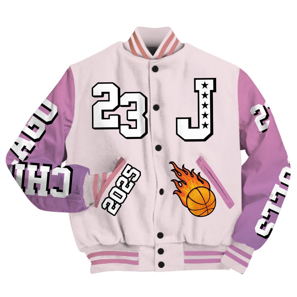 Varsity Jacket To Match Book Sunrise 1s - Chicago 23 Basketball All Over Print