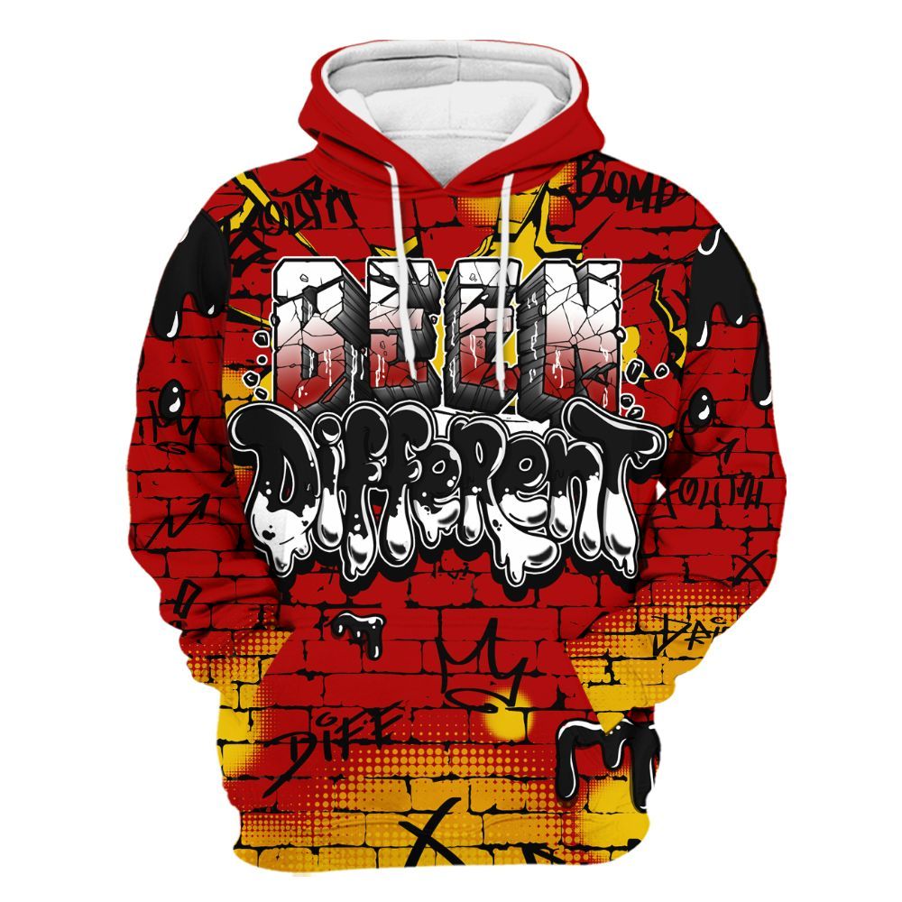 Hoodie To Match Low Lucky Cat 1s - Been Different All Over Print