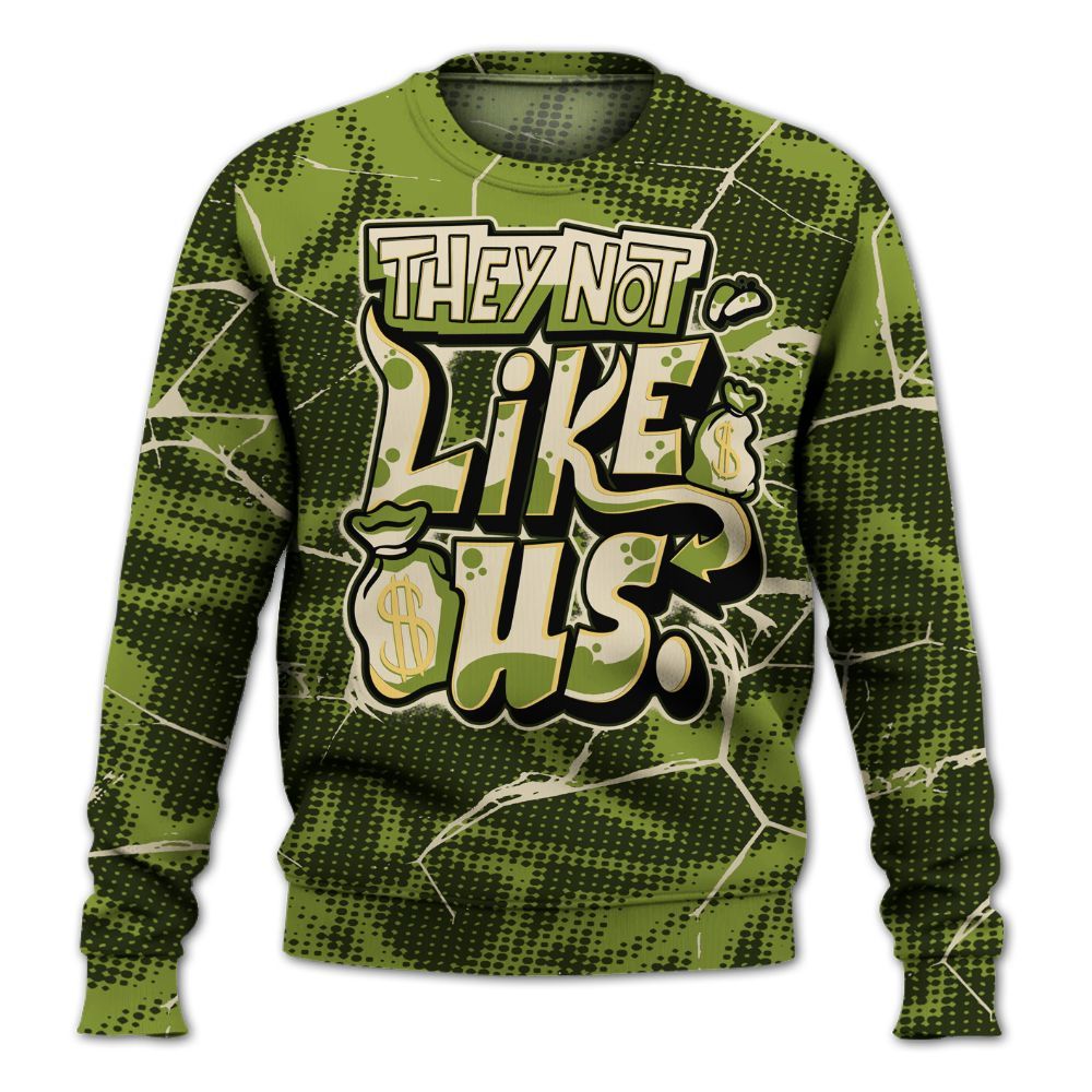 Sweatshirt To Match SB Dunk Low Asparagus - Dislike Us Graphic All Over Print