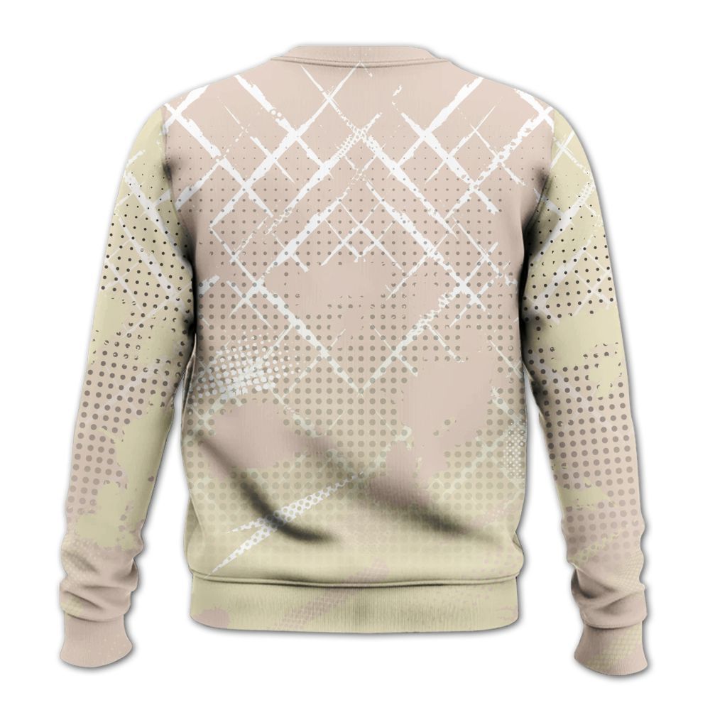 Sweatshirt To Match A Ma Maniere X Fossil Stone 4s - Halftone Stand Business Dripping All Over Print