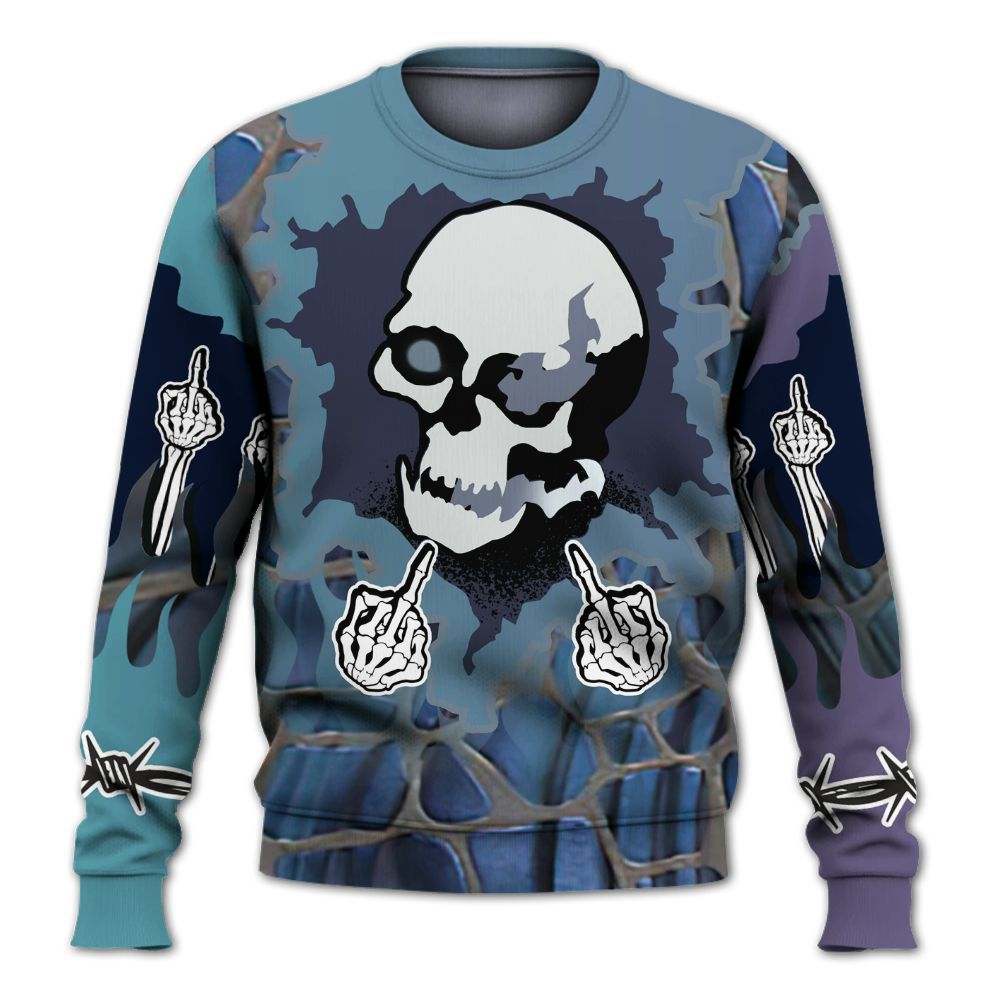 Sweatshirt To Match Air Foamposite Kazuya Mishima - F Around Find Out Graphic Trapped All Over Print