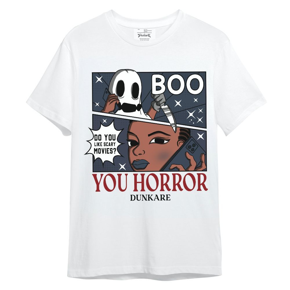 Shirt To Match Navy Blue 2024 6s - Graphic You Horror Unisex Shirt
