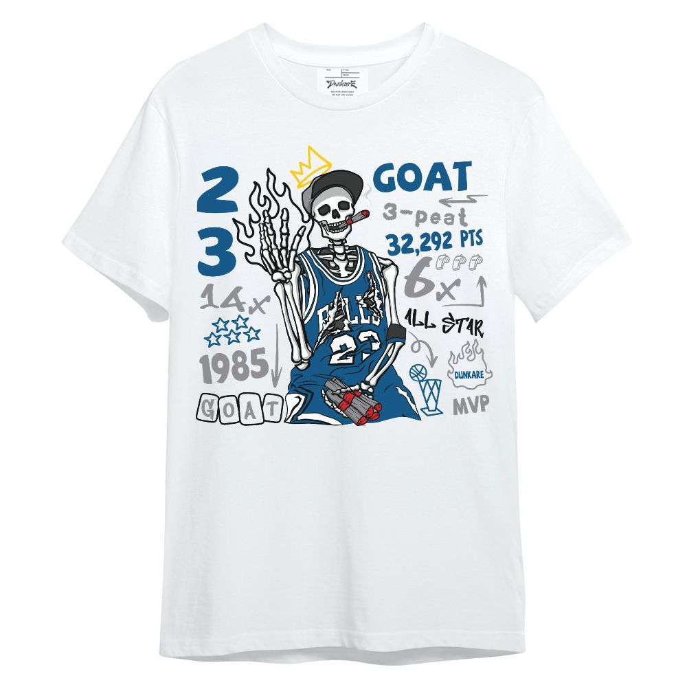 Shirt To Match High OG True Blue 1s - Number 23 G.0.A.T Streetwear Unisex Shirt