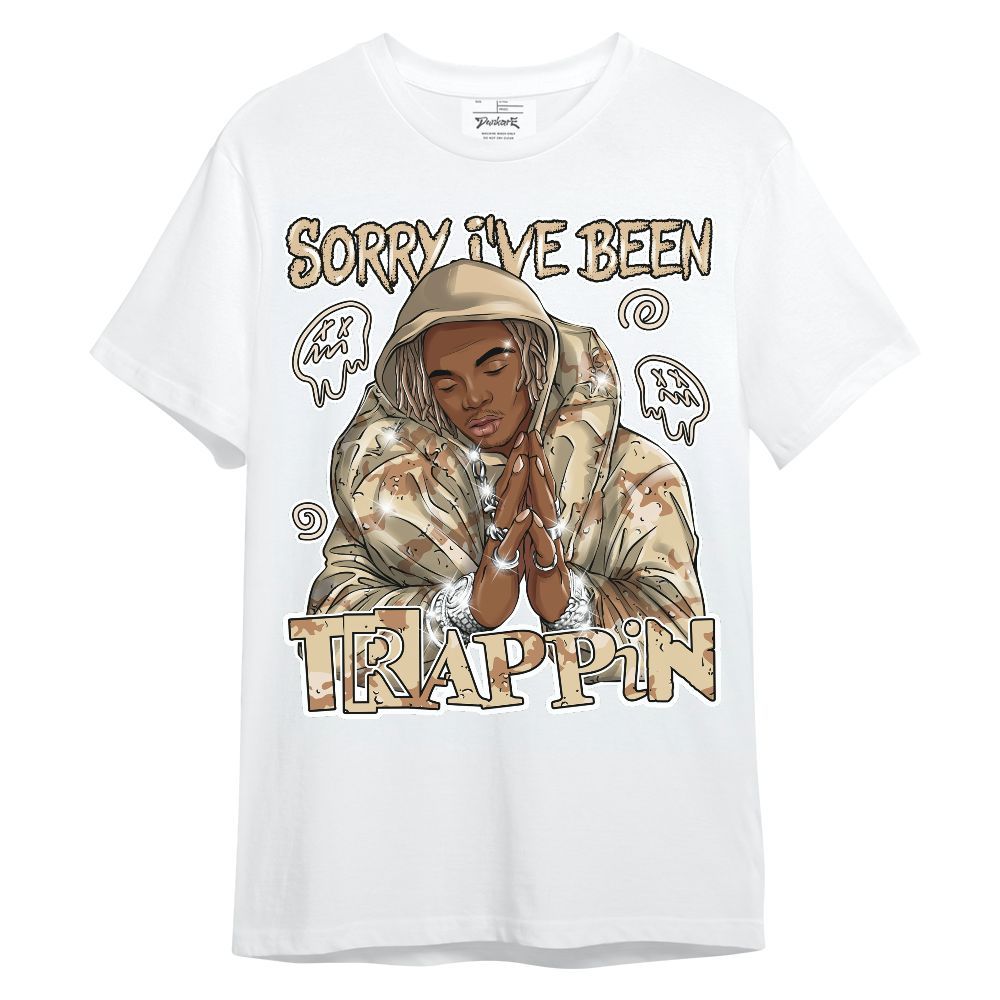 Shirt To Match Desert Camo 3s - Trappin' Unique Unisex Shirt