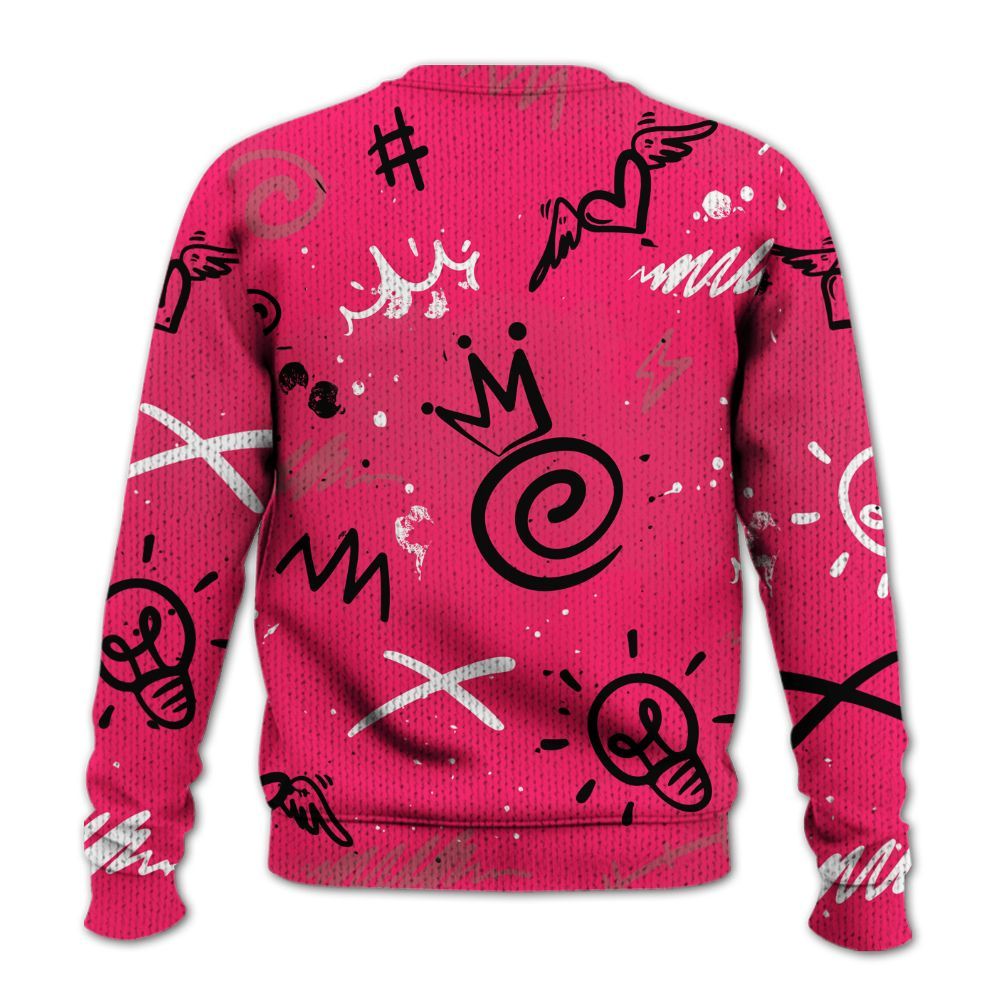 Sweater To Match A'One Hyper Pink Shirt, Drip Been Di2ferent Graphic