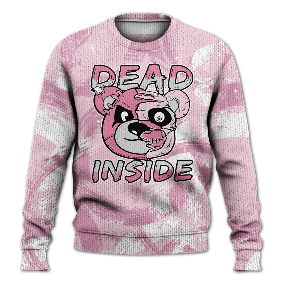 Knitted Sweater To Match Orchid 4s - Lifeless Bear Circle Slpash