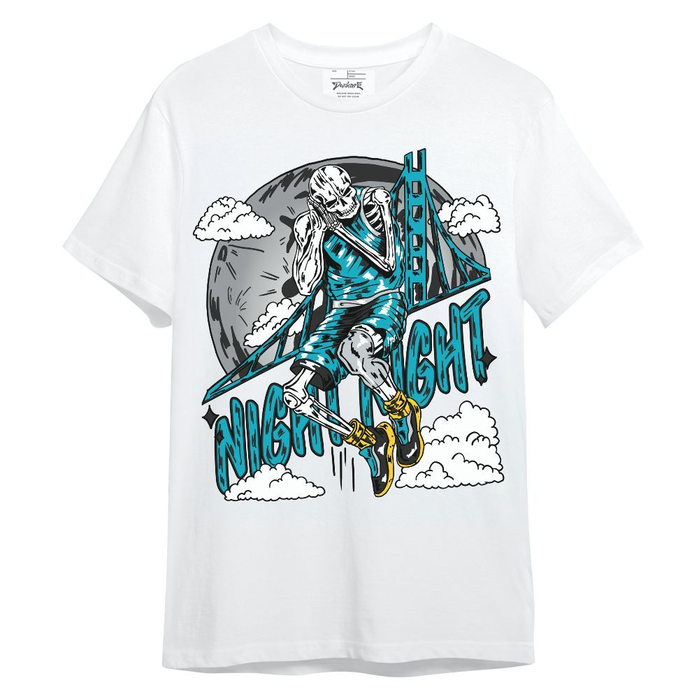 Shirt To Match Retro Aqua 5s - Seeya Skeleton Unisex Shirt