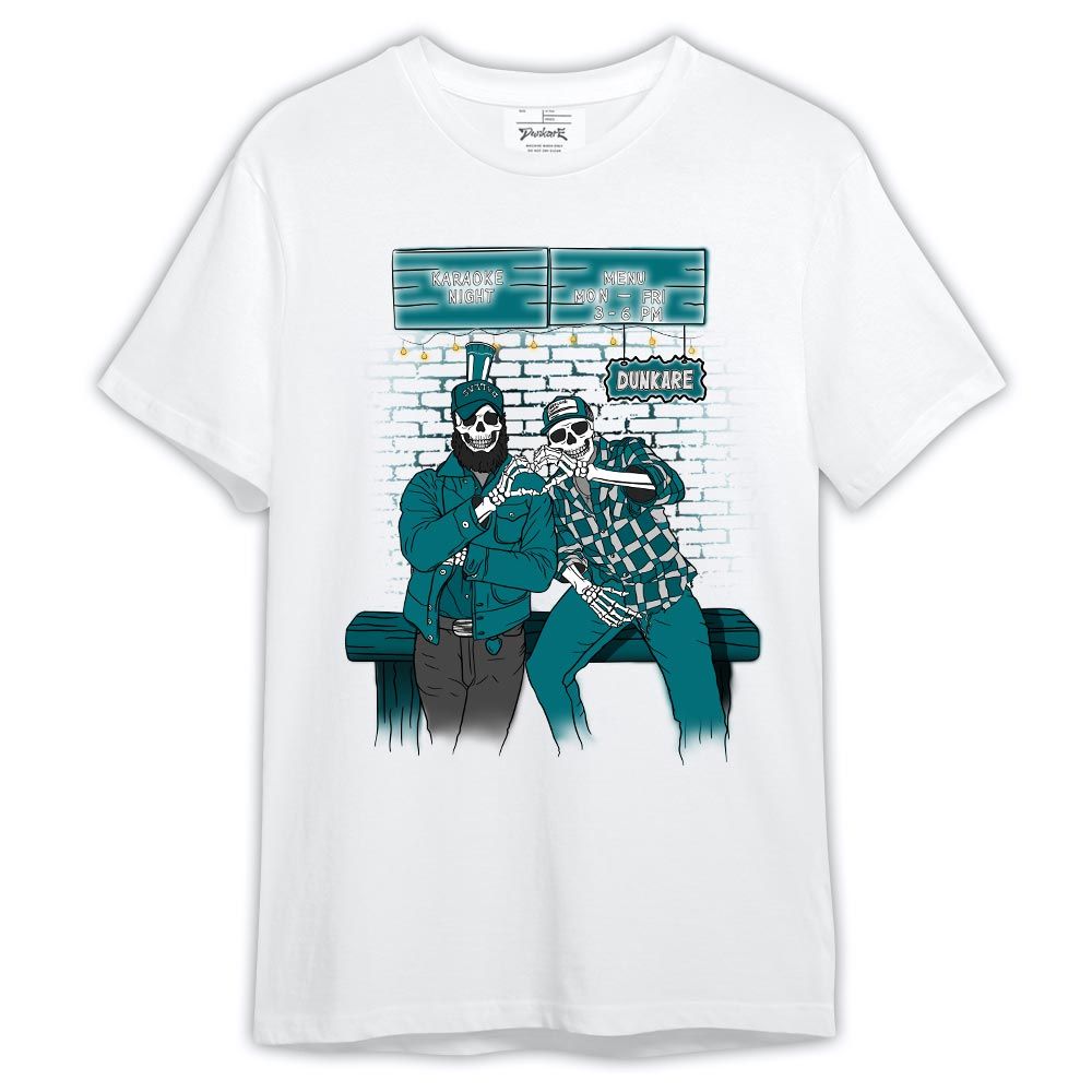 Shirt To Match Oxidized Green 4s - Skeleton Help Friendship Shirt Outfit