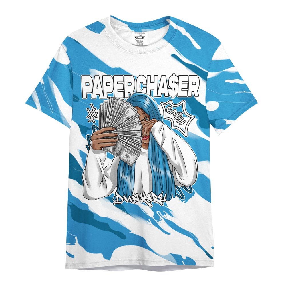 Shirt To Match Powder Blue 9s - PaperChase Unique Colored Graphic Shirt Unisex