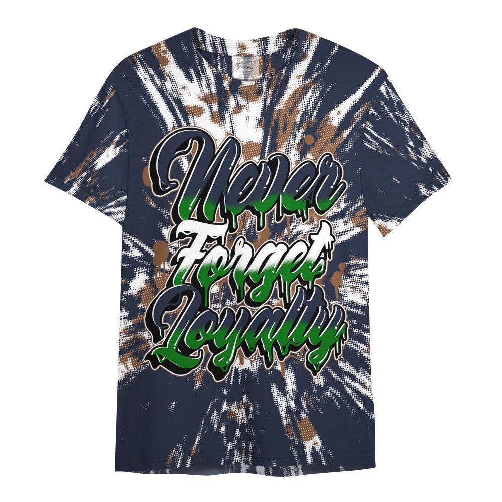 Shirt To Match Midnight Navy 13s - Never Forget Loyalties Graphic Hiding Shirt Unisex