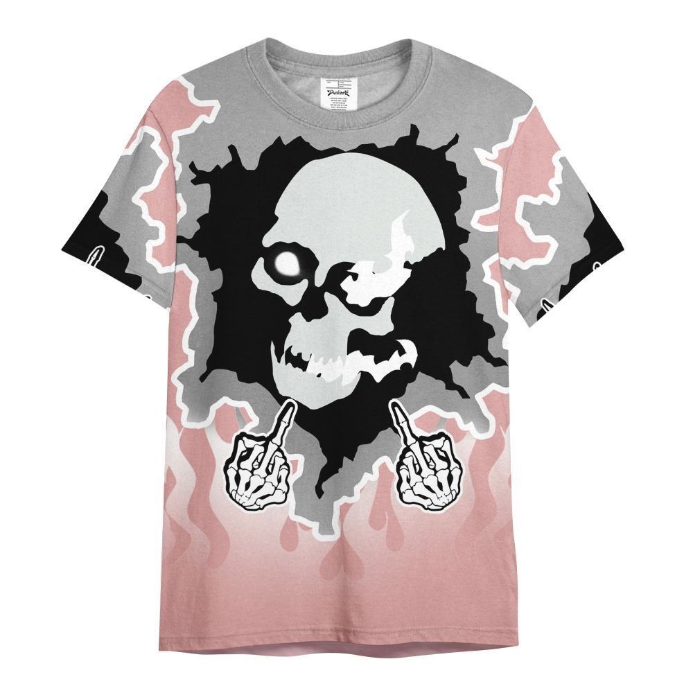 Shirt To Match Red Stardust 3s - F Around Find Out Graphic Trapped All Over Print