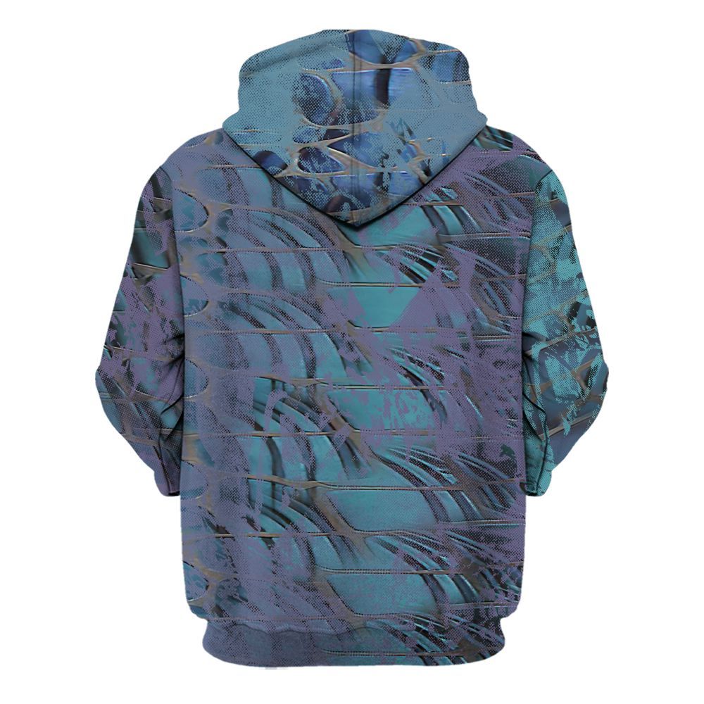 Hoodie To Match Air Foamposite Kazuya Mishima - Sneakerz Girlz Heart Grunge All Over Print