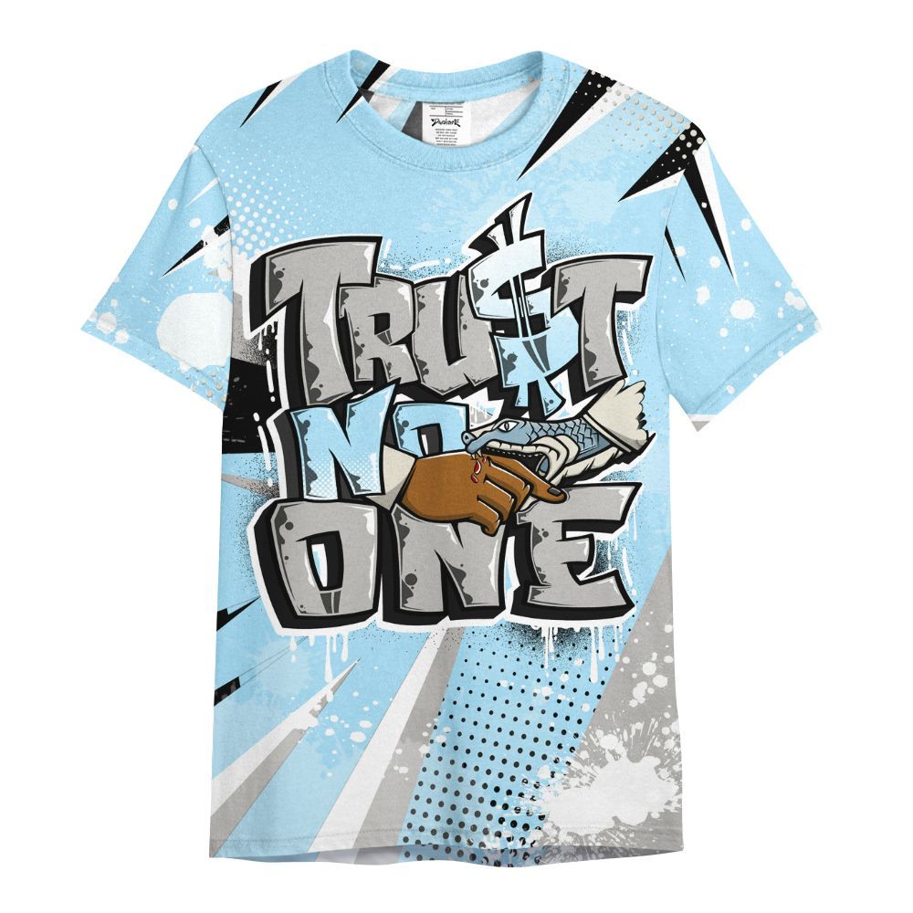 Shirt To Match Retro SoleFly 13s - Poly Trust No One Dripping All Over Print