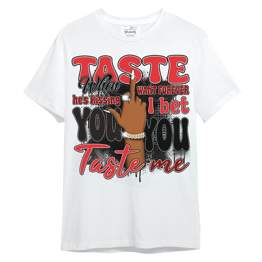 Shirt To Match Chile Red 9s - Taste Me Retro Unisex Shirt