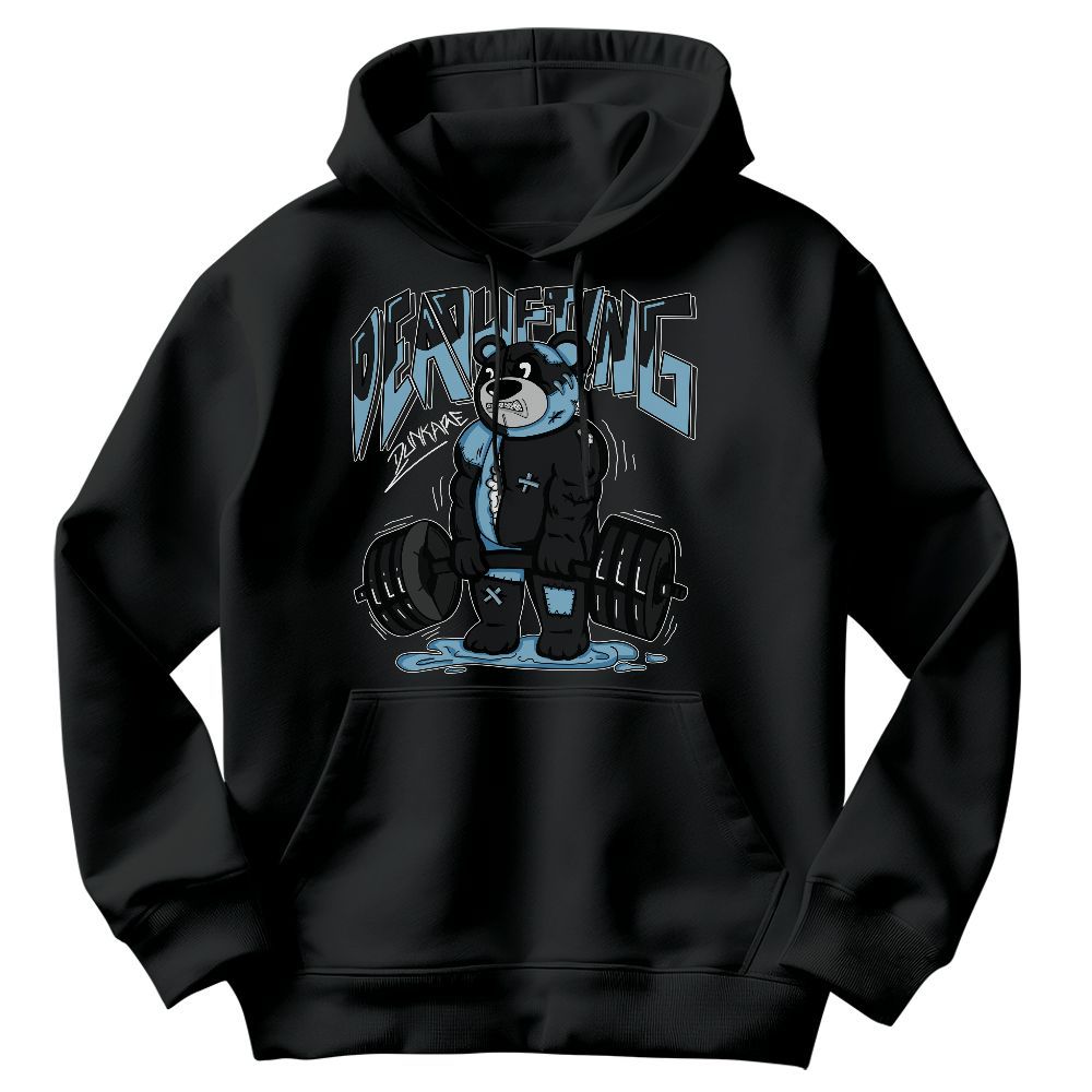 Sweatshirt To Match Chambray 7s - Deadlifting Bear Graphic