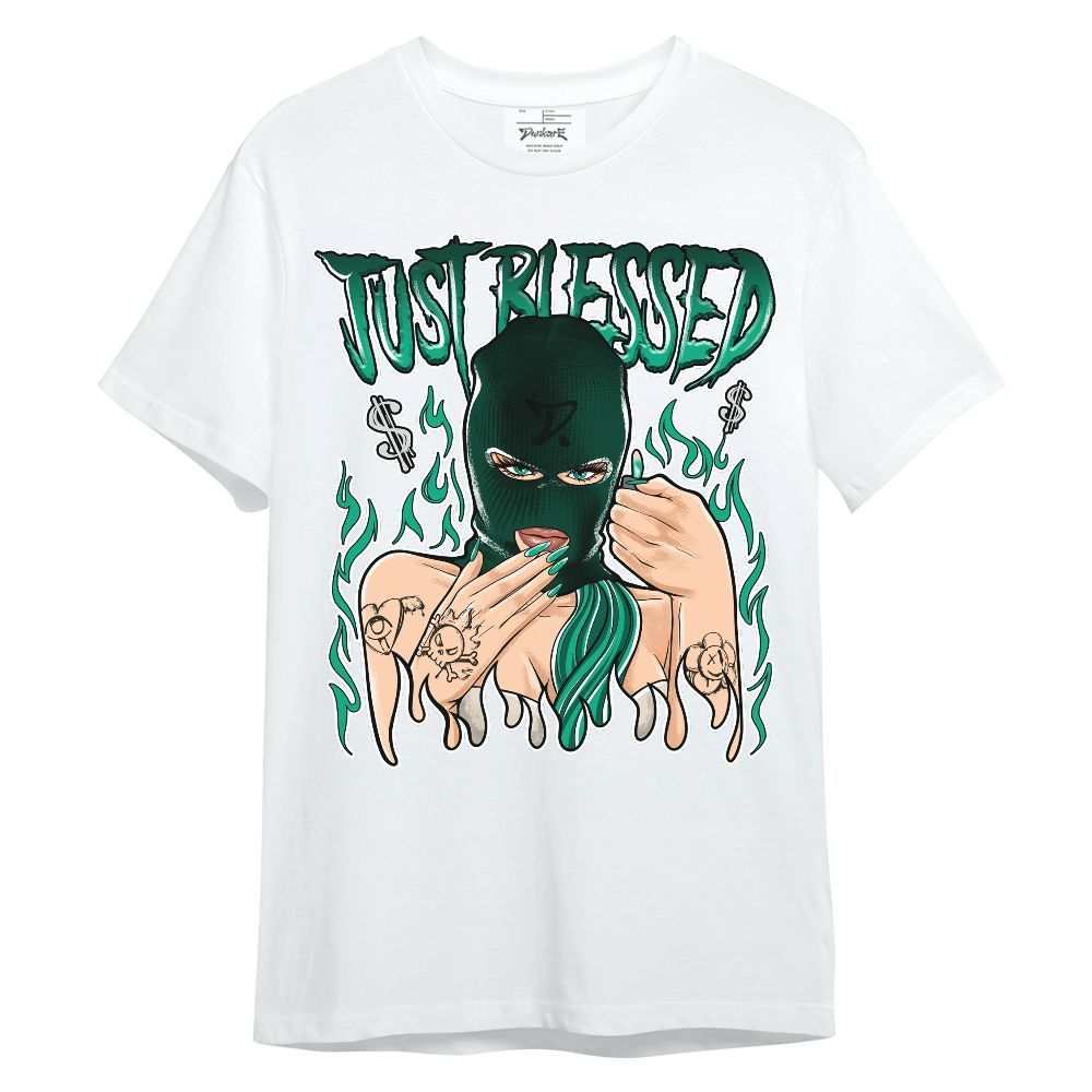 Shirt To Match Oxidized Green 4s - Blessed!! Unisex Shirt