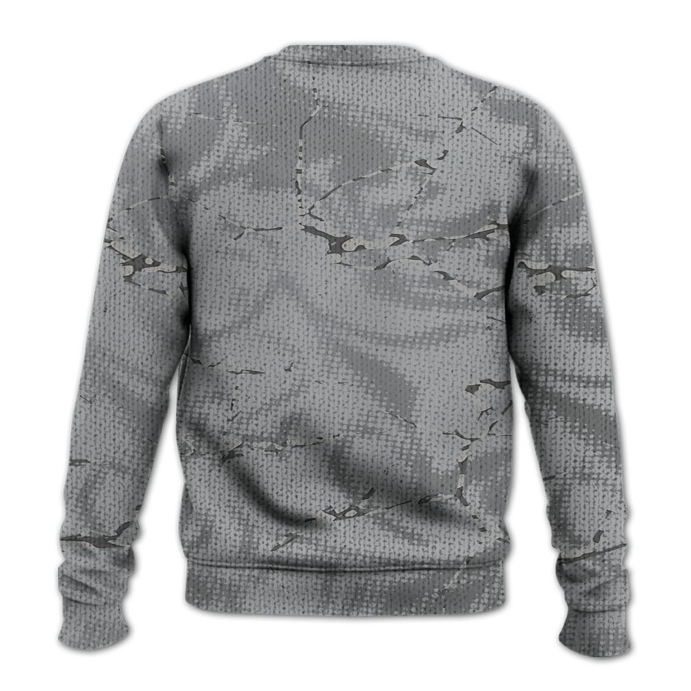 Knitted Sweater To Match Black Cement 3s - Dislike Us Graphic