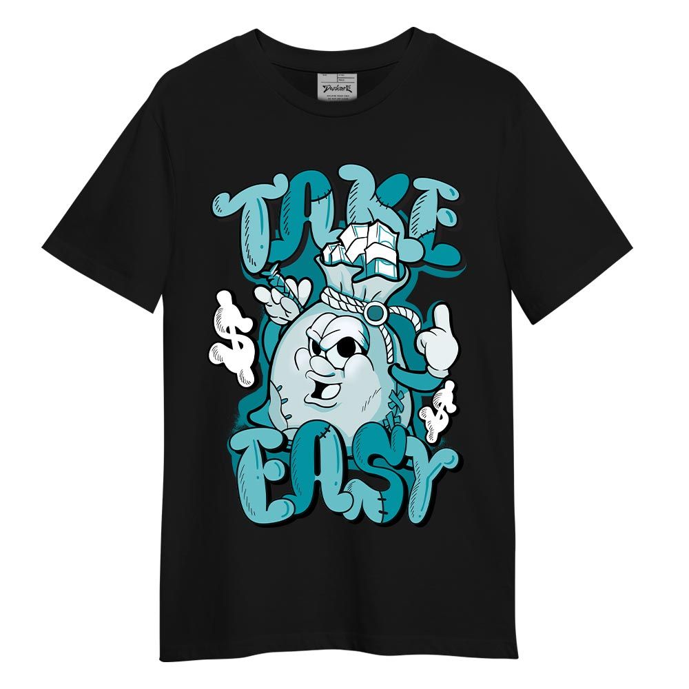 Shirt To Match T-shirt Take Easy, Oxidized Green 4s T-shirt To Match Sneaker 2404 PAT