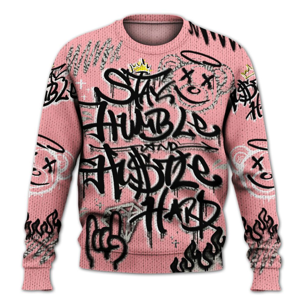 Knitted Sweater To Match Retro Wings 3s - Humble Drip Streetwear Graffity