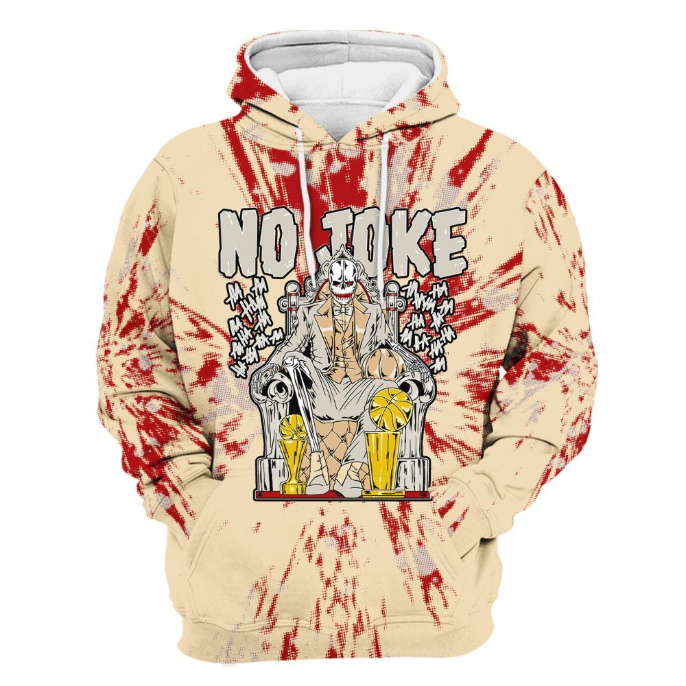 Hoodie To Match Dunk Low Strawberry Waffle - Ain't Joke Skeleton Luxury All Over Print