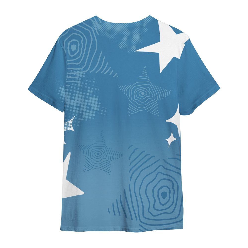 Shirt To Match High OG UNC Reimagined 1s - Sneakerz Girlz Unique Starz All Over Print