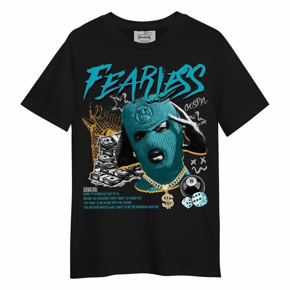 Shirt To Match Retro Aqua 5s - Fearless Gospel Streetwear Money Unisex Shirt