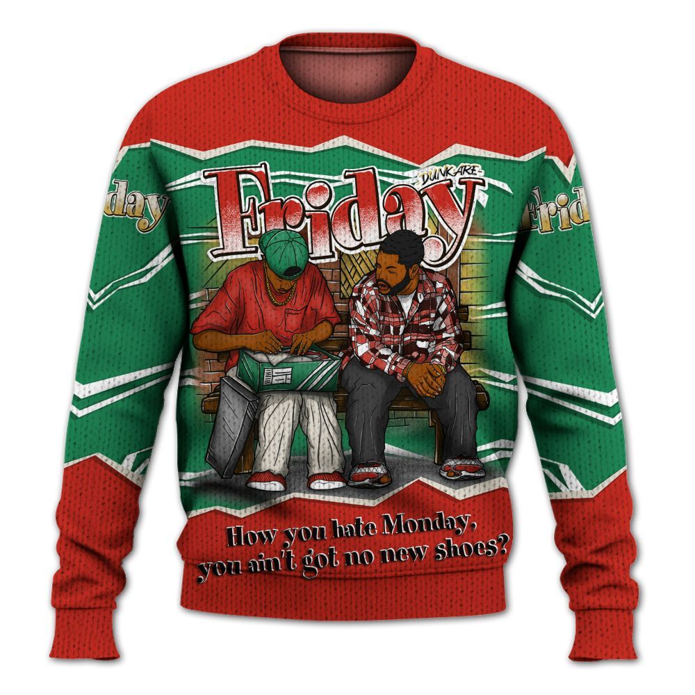 Sweater To Match Retro El Vuelo 3s Shirt, Friday Movie 90s TV Graphic