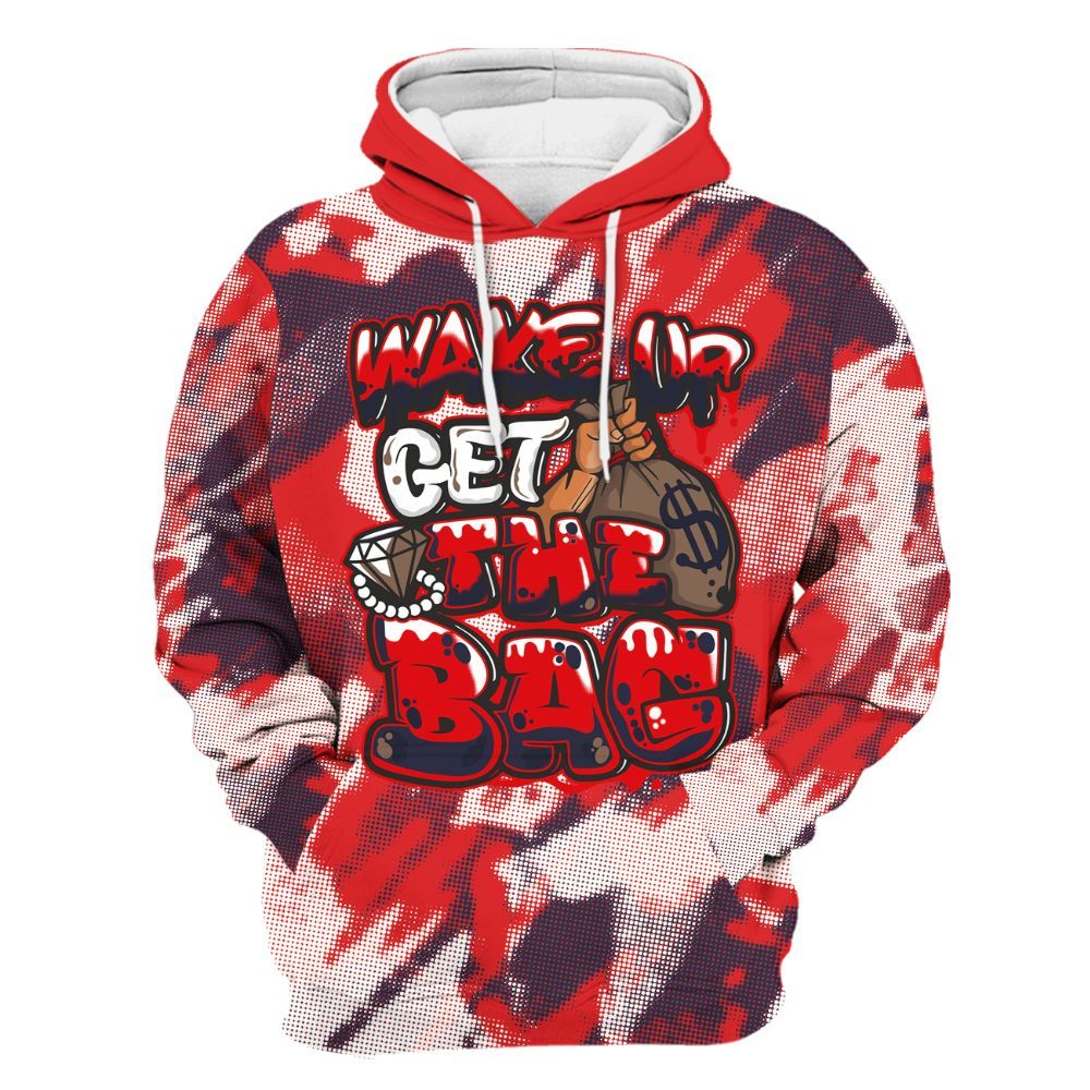 Hoodie To Match Low OG Howard Bison 1s - Get More Bags Abstract All Over Print