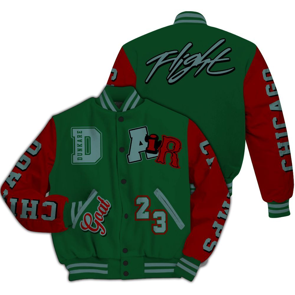 Varsity Jacket To Match Concrete Rose 3s - AIR Number 23 GOAT All Over Print