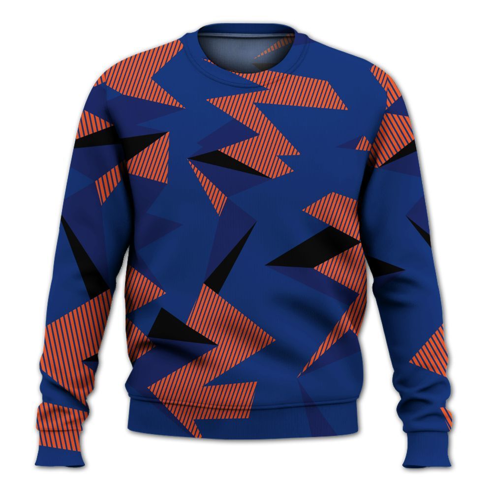 Sweatshirt To Match Suede GS League - Geometric Camouflage Pattern All Over Print