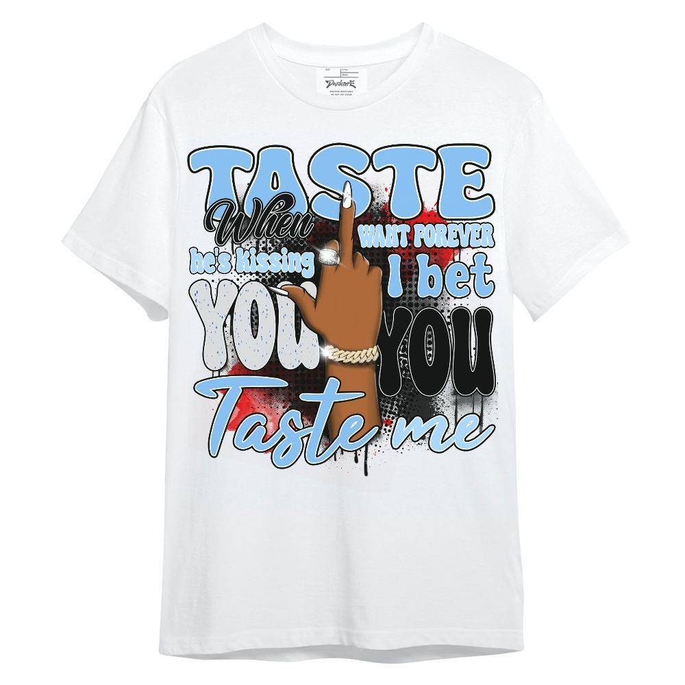 Shirt To Match University Blue 5s - Taste Me Retro Unisex Shirt