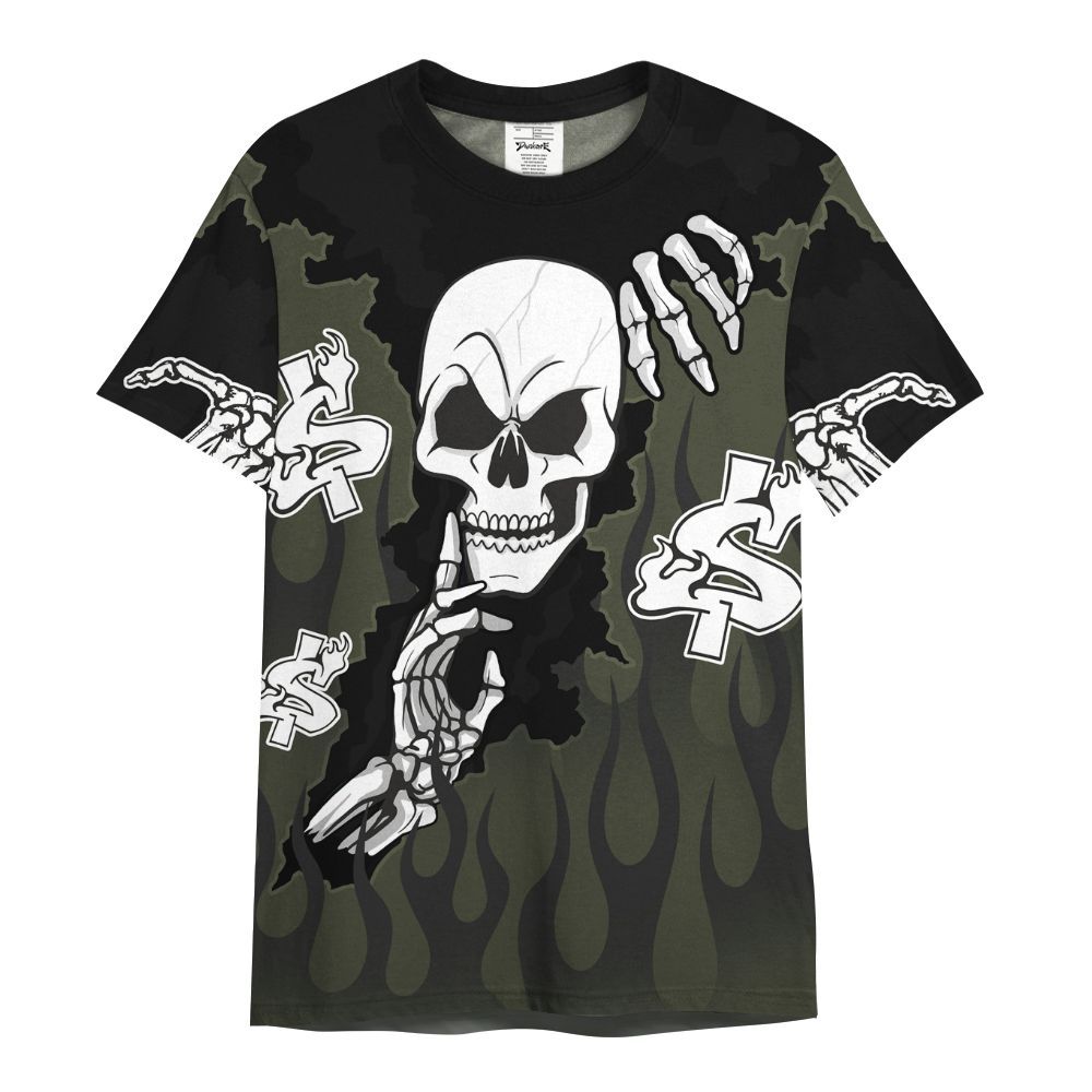 Shirt To Match Retro Undefeated 4s - Ones Move In Silence All Over Print